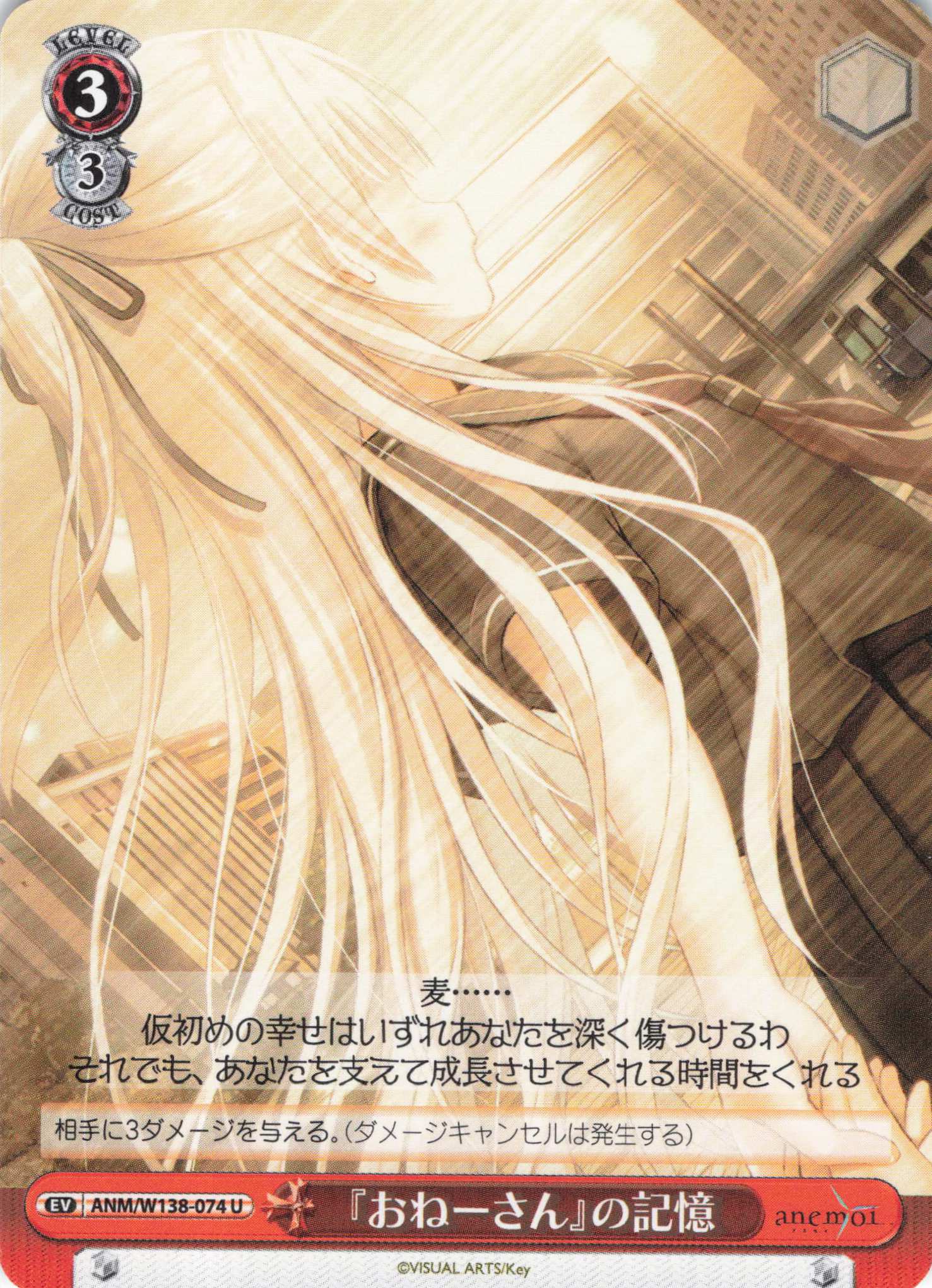 『おねーさん』の記憶(U)(ANM/W138-074)